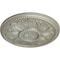 Ekena Millwork Edinburgh Ceiling Medallion (Fits Canopies up to 5 1/4"), Hand-Painted Flash Gold, 18"OD x 1 3/4"P CM18EDFLS - alternate 2